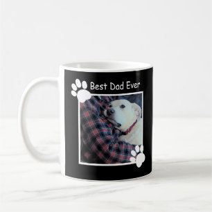 Caneca De Café Dia de os pais Feliz, Simples Foto, Melhor Pai Pre