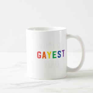 Caneca De Café Dia de os pais Lgbt Gayest Pai Gayest