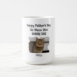 Caneca De Café Dia de os pais Personalizado - Mug Cat