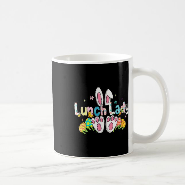 Caneca De Café Dia de Páscoa de Almofada de páscoa (Direita)