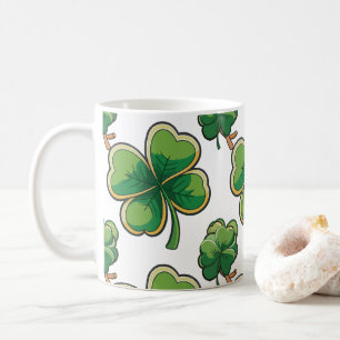 Caneca De Café Dia de Patrick e 4 de julho de Celebração