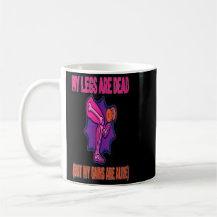 Caneca De Café Dia de perna feminina Pernas engraçadas são agenci