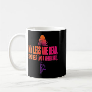 Caneca De Café Dia de Pernas Femininas Pernas Engraçadas São Agen