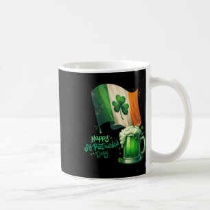 Caneca De Café Dia de São Patrício Cerveja Irlandesa Bandeira da