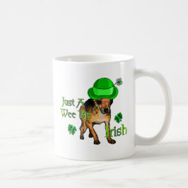 Caneca De Café Dia de São Patrício Chihuahua
