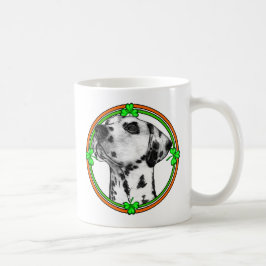 Caneca De Café Dia de São Patrício Dalmático
