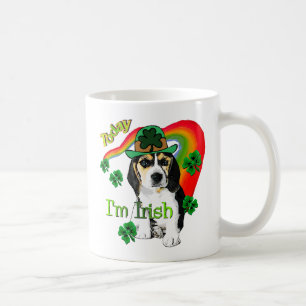 Caneca De Café Dia de São Patrício de Beagle