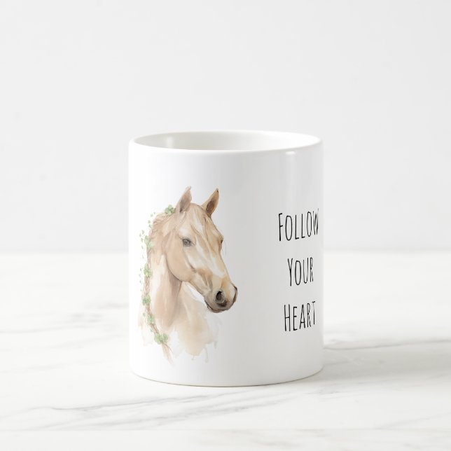 Caneca De Café Dia de São Patrício de Cavalo (Centro)
