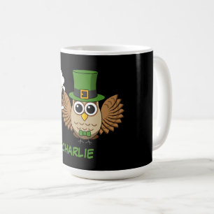 Caneca De Café Dia de São Patrício de cerveja do Bebendo Person