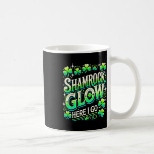 Caneca De Café Dia de São Patrício Mulheres Trevo Dia de São Patr