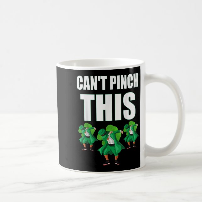 Caneca De Café Dia de São Patrício Retrô Não Pode Parar (Direita)