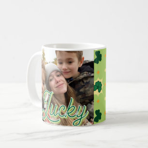 Caneca De Café Dia de São Patrício Shamrock 3/17