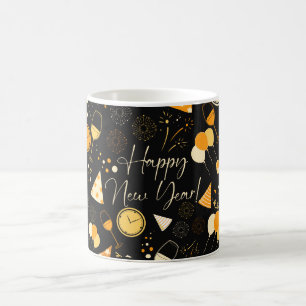 Caneca De Café Dia do ano novo