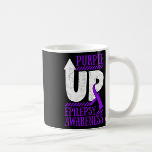 Caneca De Café Dia do Guerreiro da Epilepsia Fita Epileptica Epil