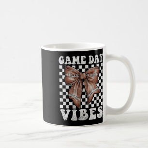 Caneca De Café Dia do Jogo Vibes Coquette Arco Futebol Mama Futeb