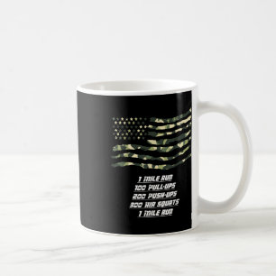 Caneca De Café Dia do Memorial do Workout dos Estados Unidos Dia 