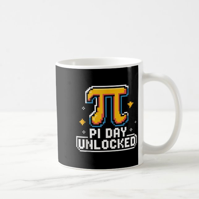 Caneca De Café Dia do Pi 14 de Março Presente Engraçado de Roupa  (Direita)