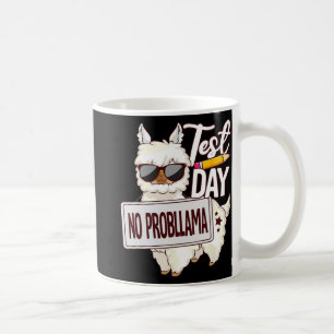 Caneca De Café Dia do Teste de Camisa Sem Prob Lama