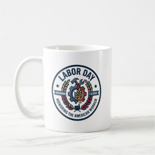 Caneca De Café Dia do Trabalhador em Homenagem ao Trabalhador Ame