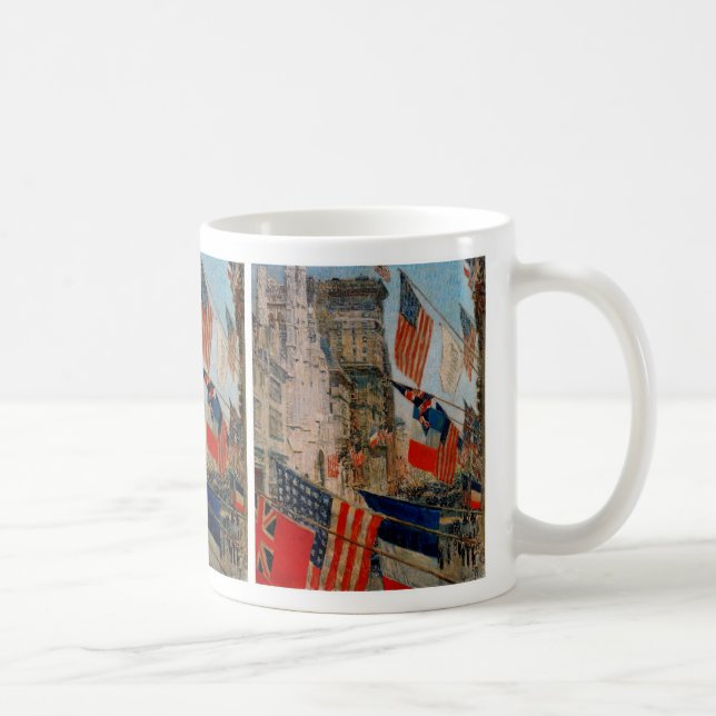 Caneca De Café Dia dos Aliados, maio de 1917 Coffee Mug (Direita)