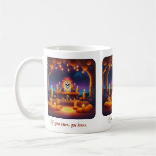Caneca De Café Dia dos Mortos Altar