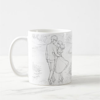 Caneca De Café Dia dos Namorados