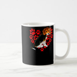 Caneca De Café Dia dos Namorados Beagle Mais Fofo que Cupido