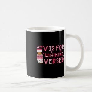 Caneca De Café Dia dos Namorados de Enfermeira V É Para Enfermeir