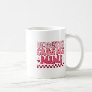 Caneca De Café Dia dos Namorados Groovy Meu Namorado Me Chama de
