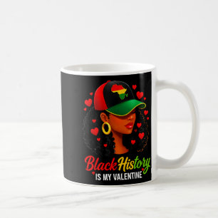 Caneca De Café Dia dos Namorados História Negra Engraçado Mulhere