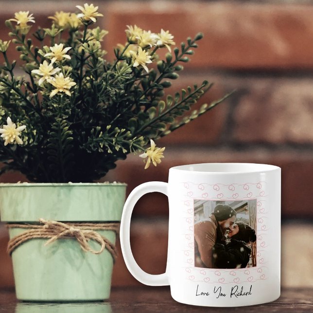Caneca De Café Dia dos Namorados personalizado  (Criador carregado)