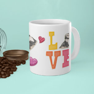 Caneca De Café Dia dos Namorados Personalizado Fofinho para Amant