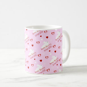 Caneca de Café Dia dos Namorados Some Bunny Loves