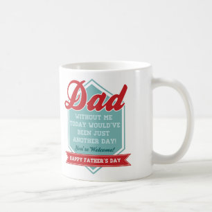 Caneca De Café Dia dos pais engraçado