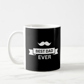 Caneca De Café Dia dos Pais MELHOR PAI DE TODOS Com Bigode e Erro