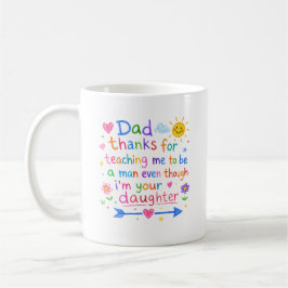 Caneca De Café Dia dos Pais - Obrigado, Pai