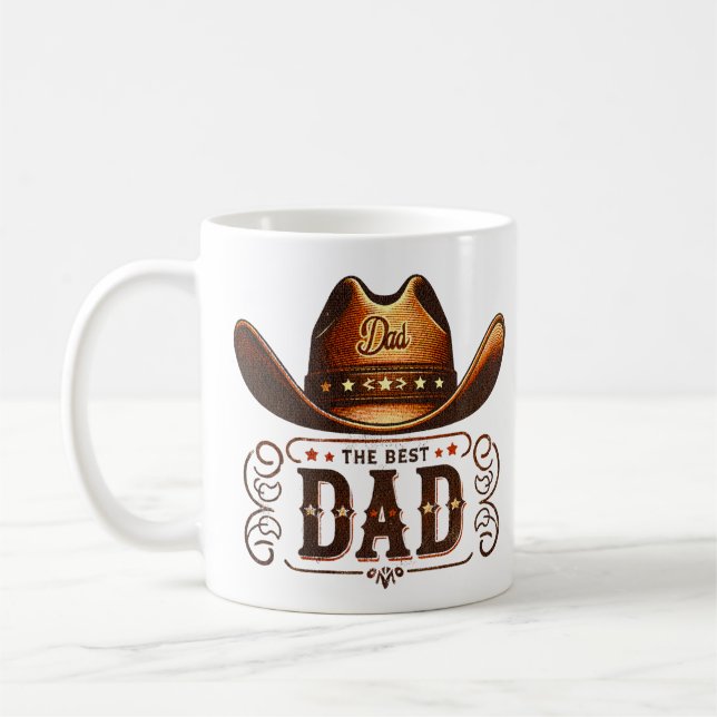 Caneca De Café Dia dos Pais Ocidental (Esquerda)