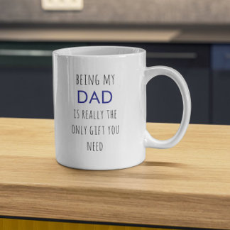 Caneca De Café Dia dos Pais Pai Engraçado Elegante