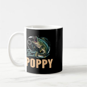 Caneca De Café Dia dos Pais Piadista Pescador Carrete Legal Papou