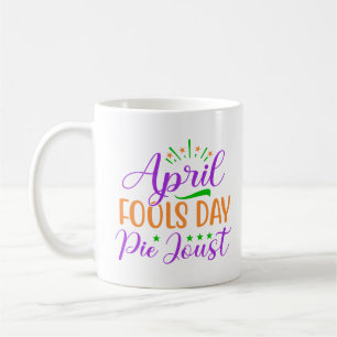 Caneca De Café Dia dos Tolos de abril de 2024