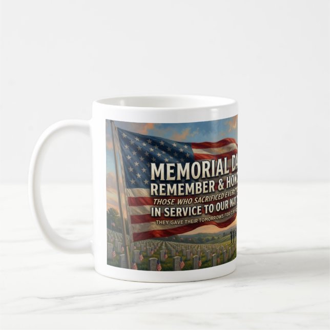 Caneca De Café Dia dos Veteranos   (Esquerda)