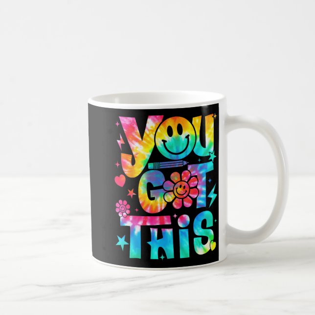 Caneca De Café Dia Em Que Você Teve Este Dia De Teste Professores (Direita)