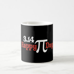 Caneca De Café Dia feliz 3,14 do Pi - 14 de março