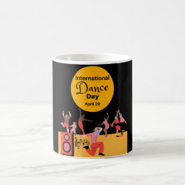 Caneca De Café Dia Internacional da Dança | Dia Mundial da Dança