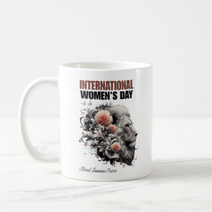 Caneca De Café Dia Internacional da Mulher