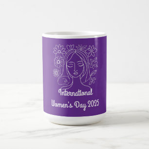 Caneca De Café Dia Internacional da Mulher 2025