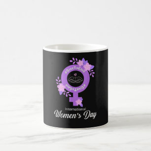 Caneca De Café Dia Internacional da Mulher 8 de Março