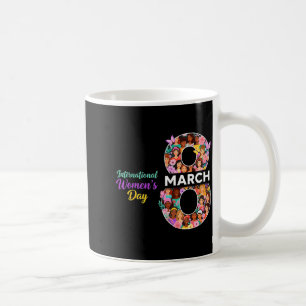 Caneca De Café Dia internacional da mulher 8 março 2026 empoderan