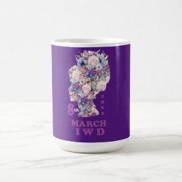 Caneca De Café Dia Internacional da Mulher: Celebrar Feminini