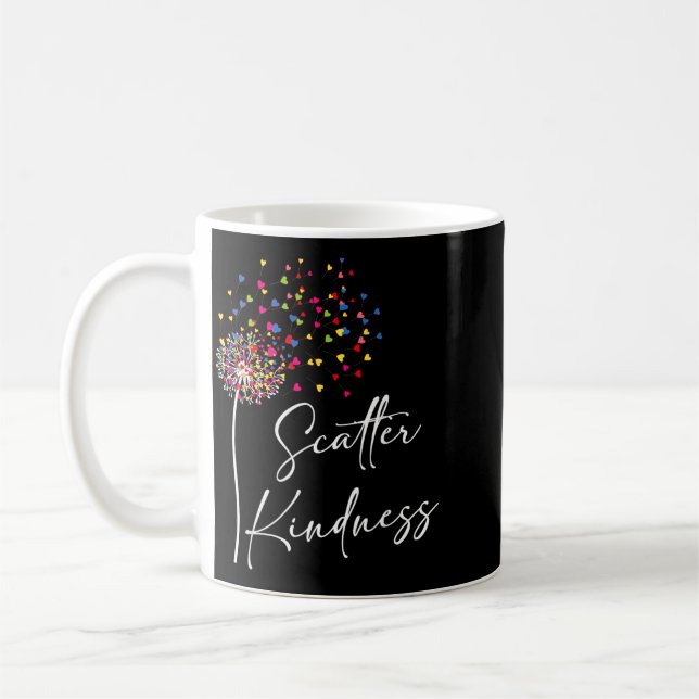 Caneca De Café Dia Mundial da Bondade Espalhe Bondade Importa (Esquerda)